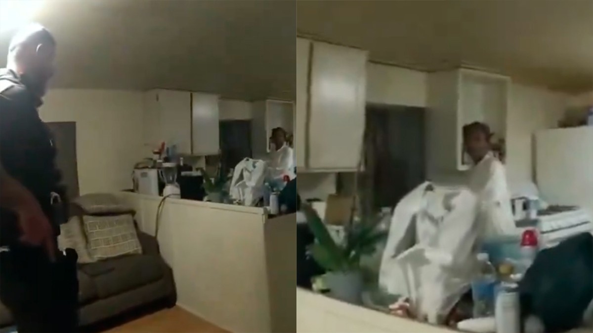 VIDEO Policía dispara y mata a mujer que pidió ayuda por un intruso en su casa