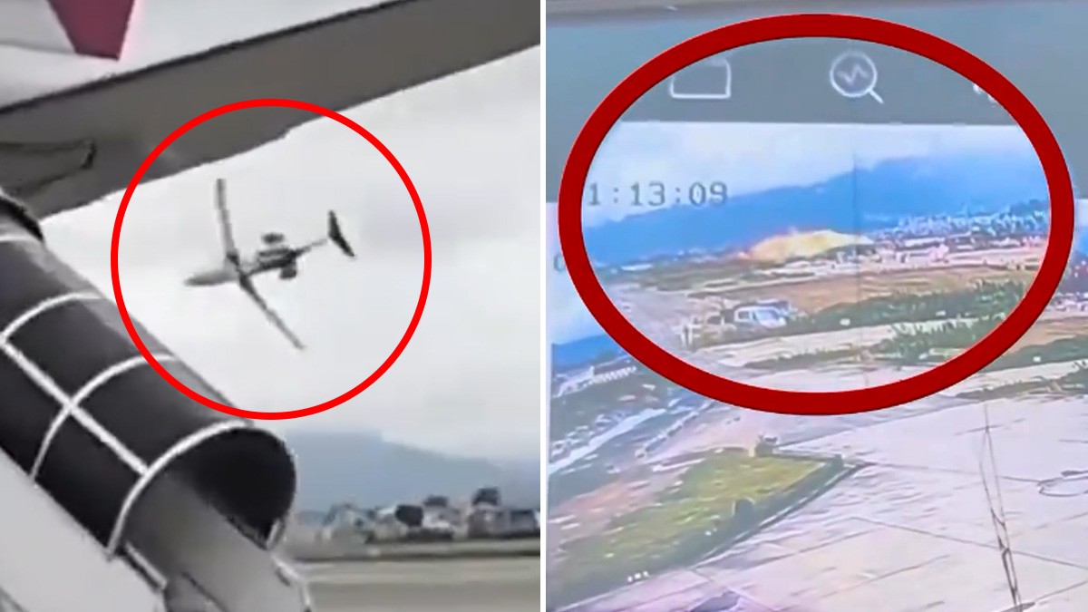 VIDEOS Avión se estrella durante el despegue y deja 18 muertos; solo el piloto sobrevivió