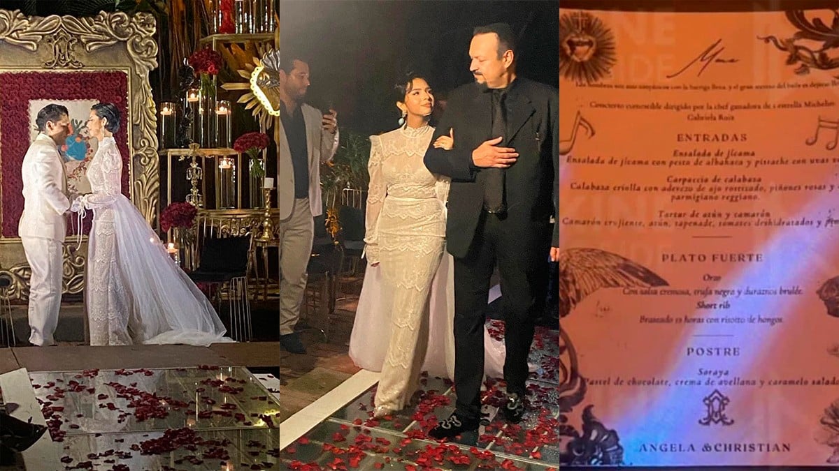 ¡Triunfó el amor! Ángela Aguilar y Christian Nodal se casan