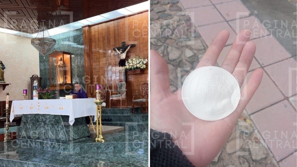 ¡Hallan hostias en el piso! Cometen sacrilegio en el Templo del Buen Pastor en la Kennedy