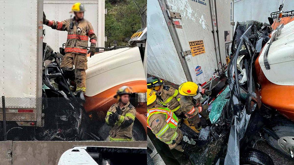 Tráiler impacta una camioneta con cinco monjas, cuatro de ellas fallecieron