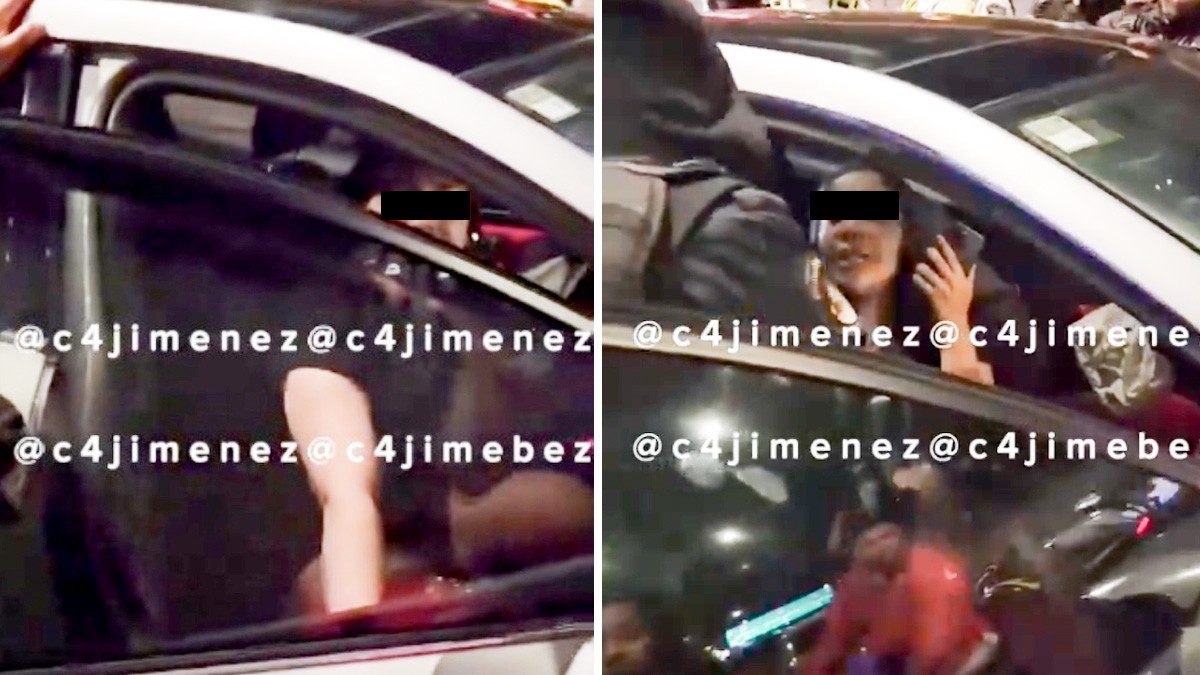 VIDEO Conductora ebria arrolla a repartidor de comida; la detienen pero la dejaron ir