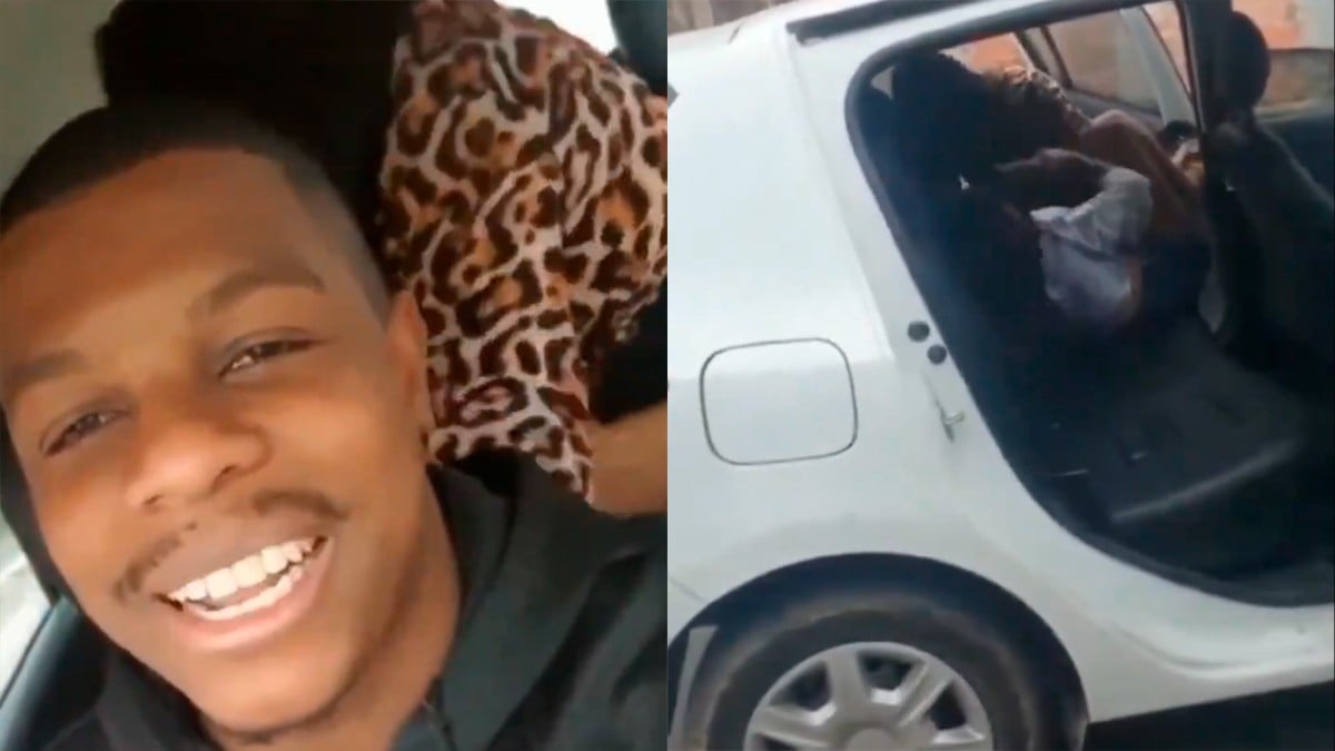 VIDEO Conductor de taxi ejecutivo graba la pelea de sus pasajeras y se vuelve viral