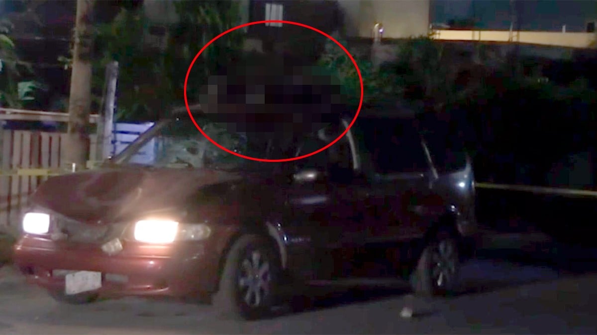 VIDEO Atropella a un joven y se lleva el cuerpo sobre la camioneta varias cuadras