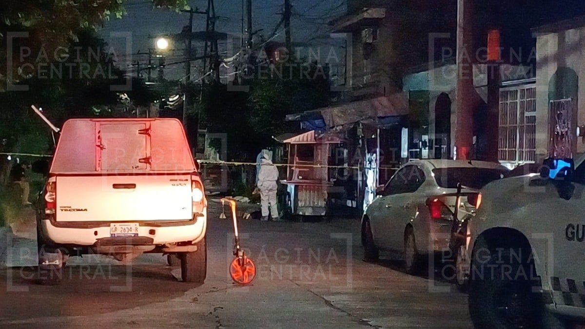Le disparan en un puesto de tacos y muere al instante