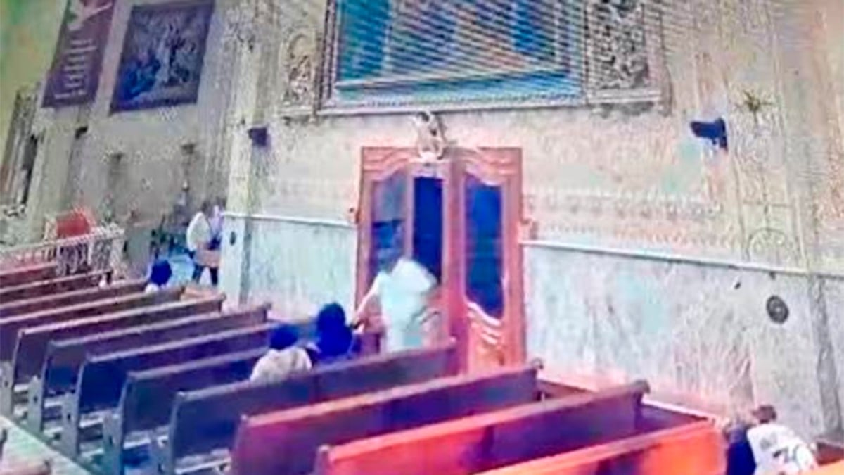 Captan un asalto dentro del templo del Sagrario en León; SSPL investiga