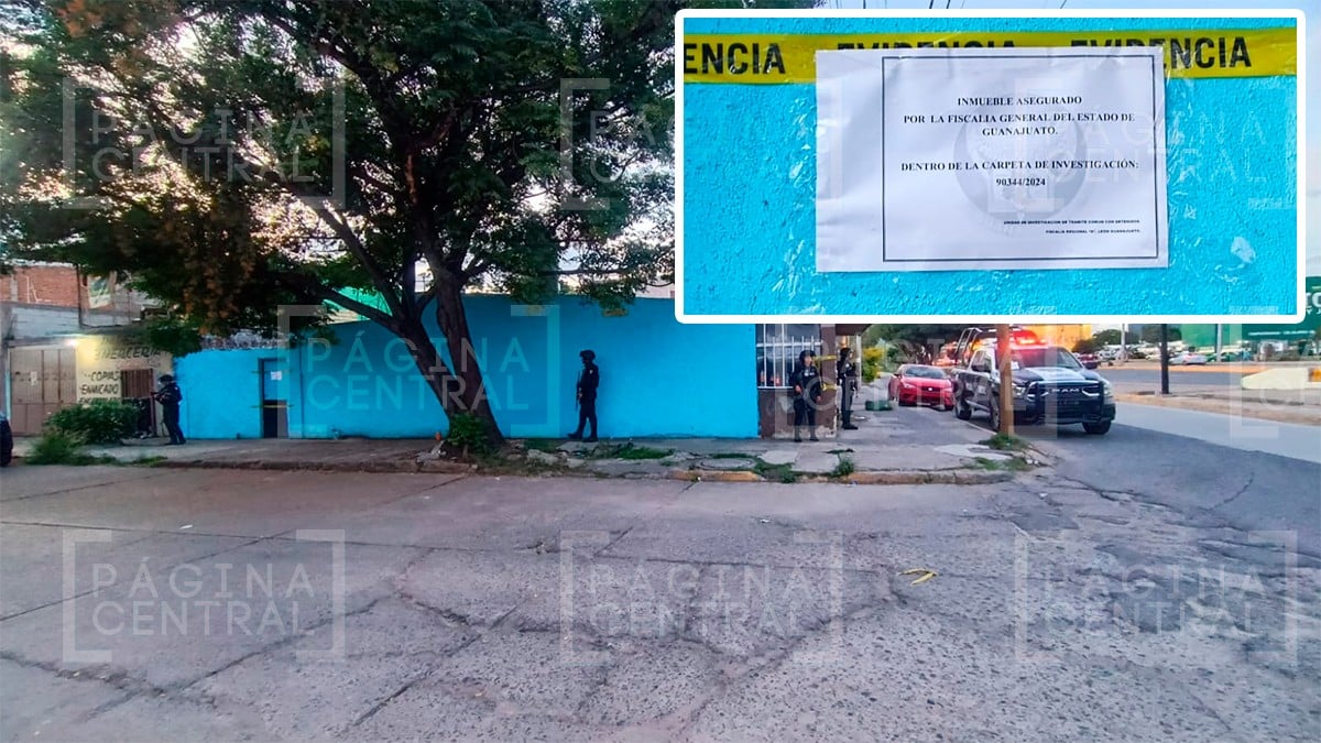 Asegura FGE de Guanajuato una vivienda en la colonia Hacienda Echeveste