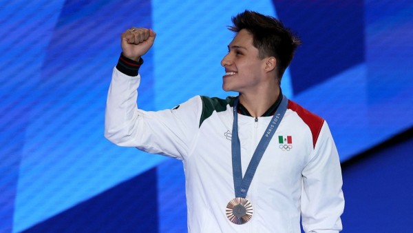 ¡Doble medallista! Osmar Olvera da bronce a México en París 2024