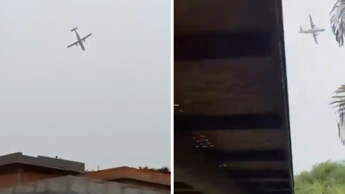 VIDEO Avión con 62 pasajeros se desploma sobre una zona residencial; todos murieron