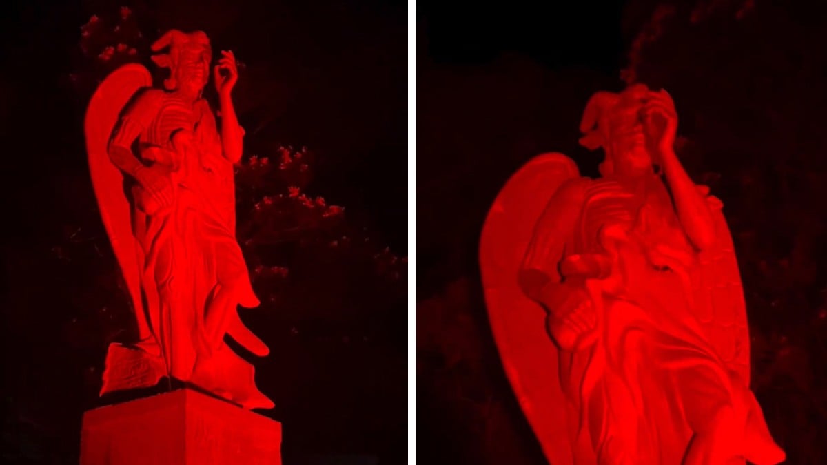 Templo dedicado a Lucifer causa polémica, ¡tendría una estatua del demonio de 5 metros!