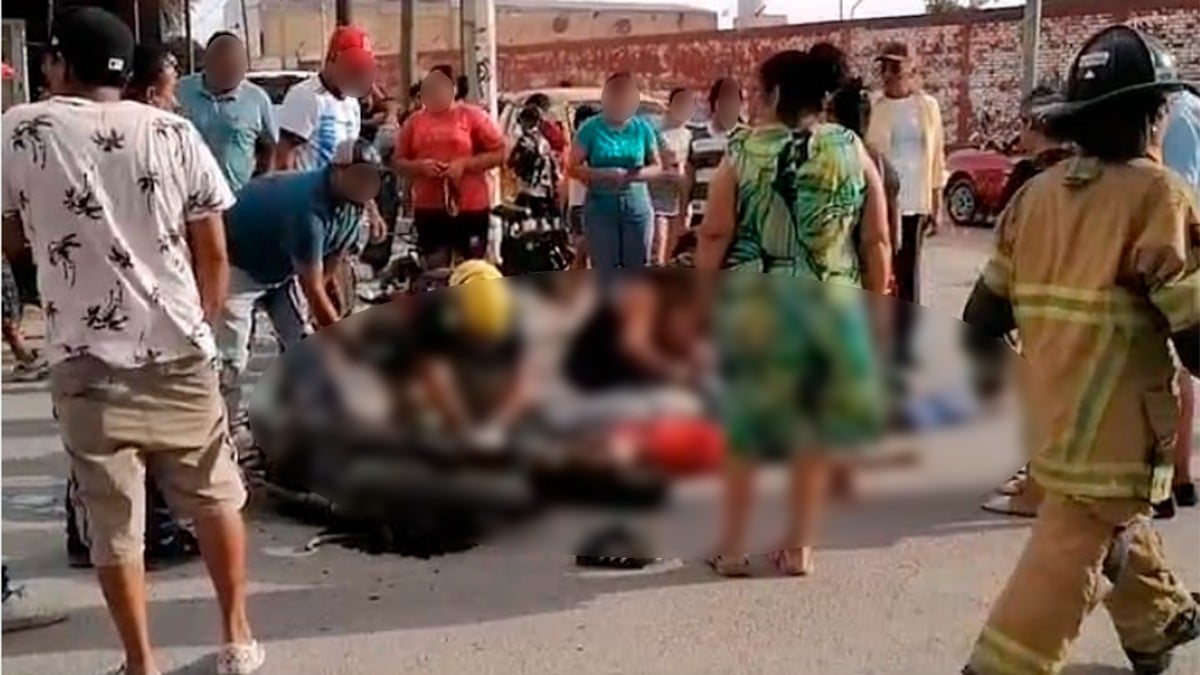 Muere menor de 13 años en accidente de motocicleta conducida por un niño de 12