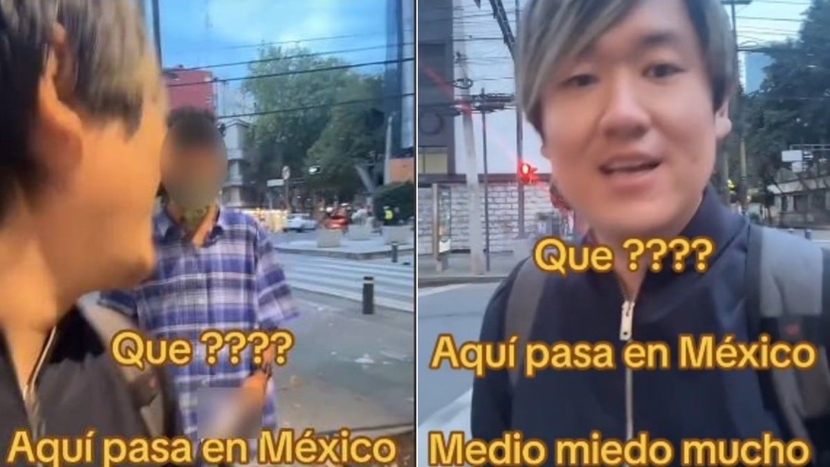 VIDEO Así fue el intento de asalto a un tiktoker en México, él mismo lo grabó
