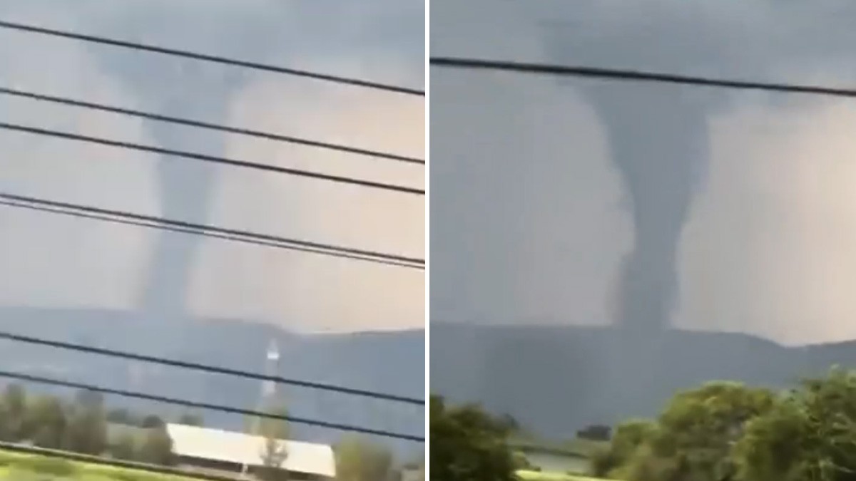 VIDEO Captan imponente tornado en esta ciudad de México