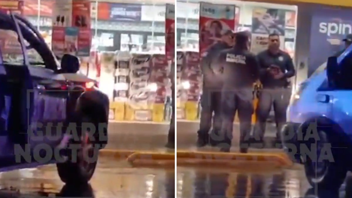 Asaltan a mujer embarazada afuera de un Oxxo; la golpean varias veces y le disparan