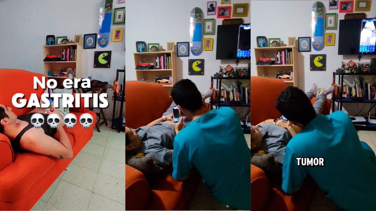 VIDEO Hombre compró un ultrasonido casero y al revisar a su esposa se llevó esta sorpresa