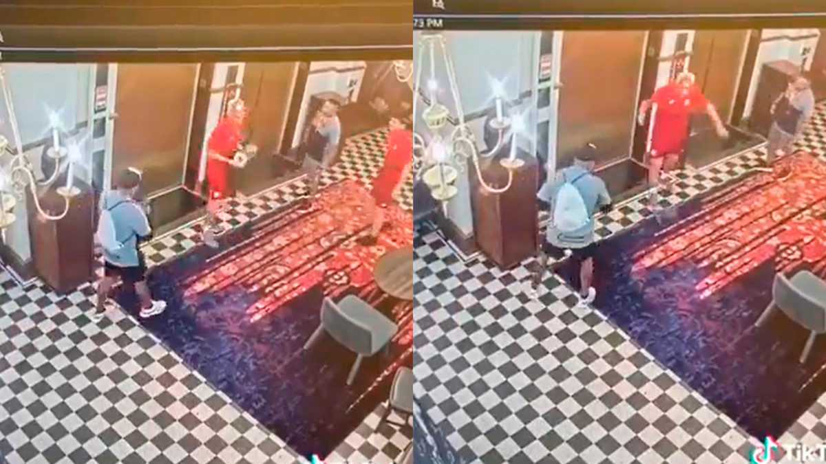 VIDEO Jugadores del Toluca son captados rompiendo un jarrón de ¡220 mil pesos!