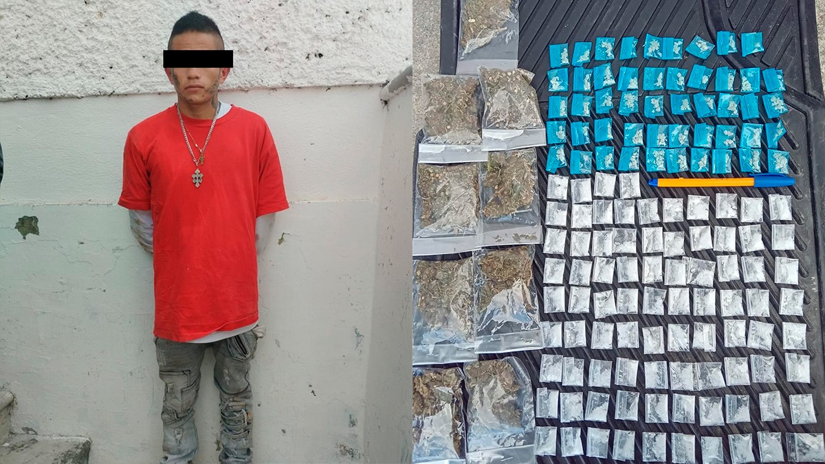 Detuvieron a Fidel en Las Joyas, lo señalan como presunto distribuidor de drogas