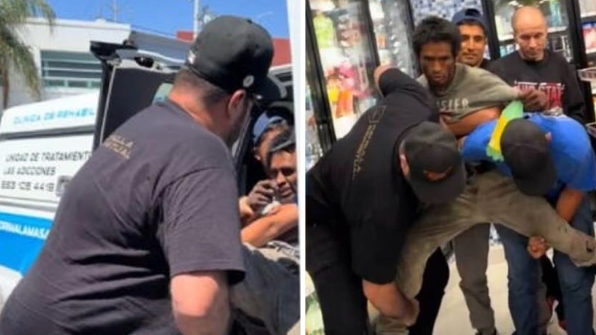 VIDEO Solo iba a comprar un refresco y 'la patrulla espiritual' se lo llevó a un anexo