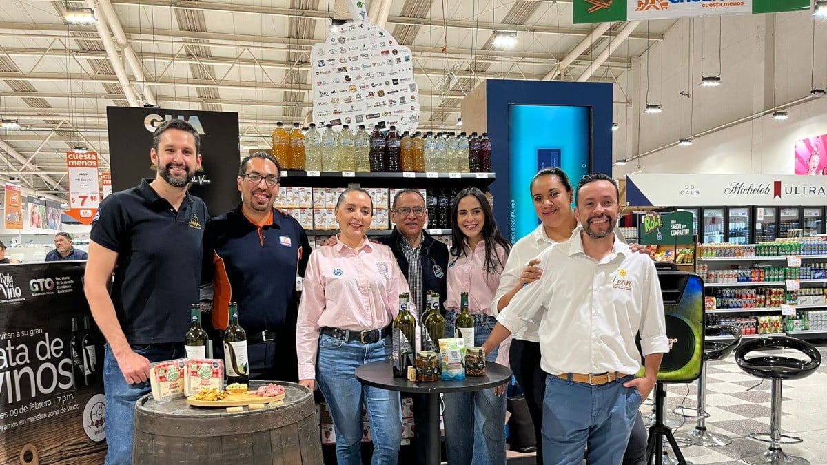 Todo un éxito la venta de productos de la Marca GTO en Chedraui