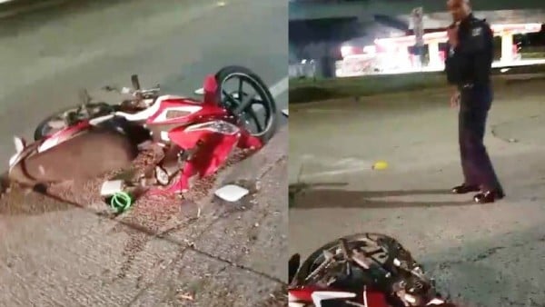 “Hay pulso débil”: Pareja de motociclistas está delicada al chocar contra poste en León