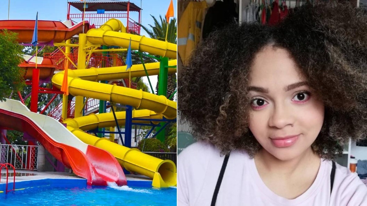 Mujer quería vivir experiencia extrema en tobogán y terminó con serias fracturas