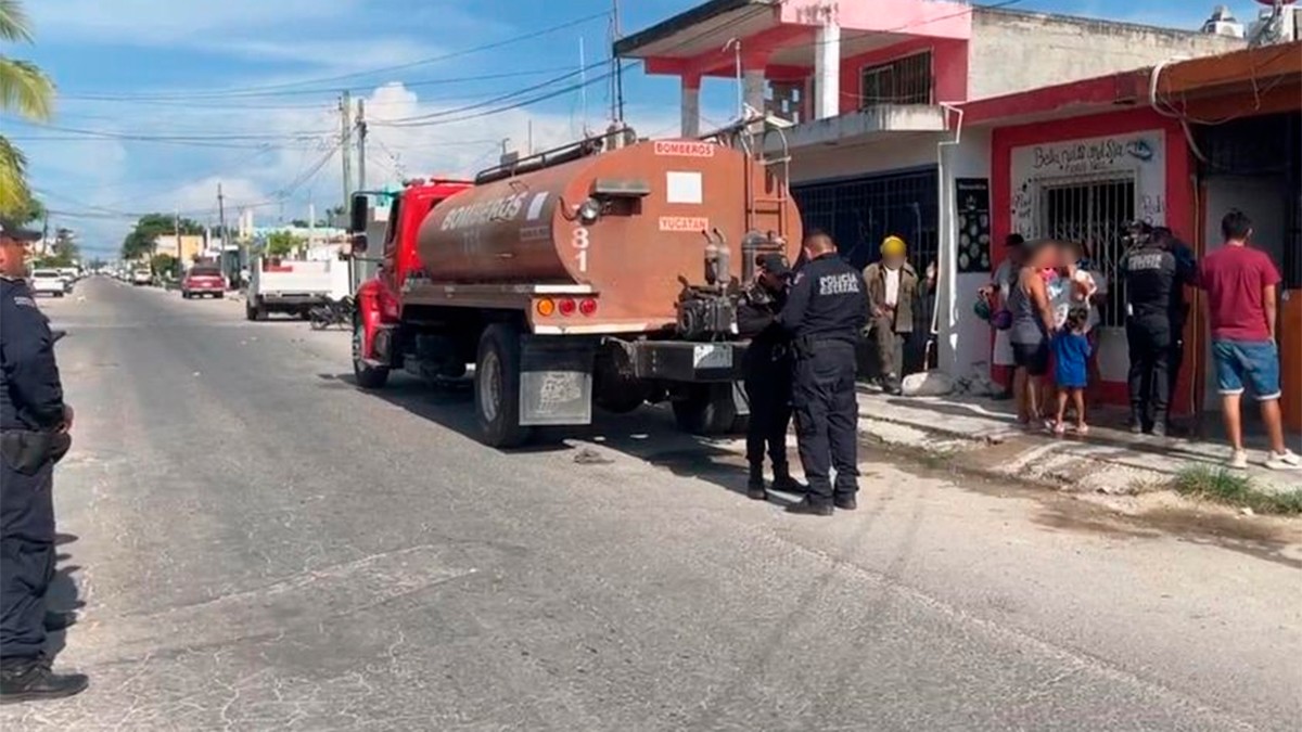 Abuelita salva a sus tres nietos de un incendio, entre ellos una bebé de tres meses