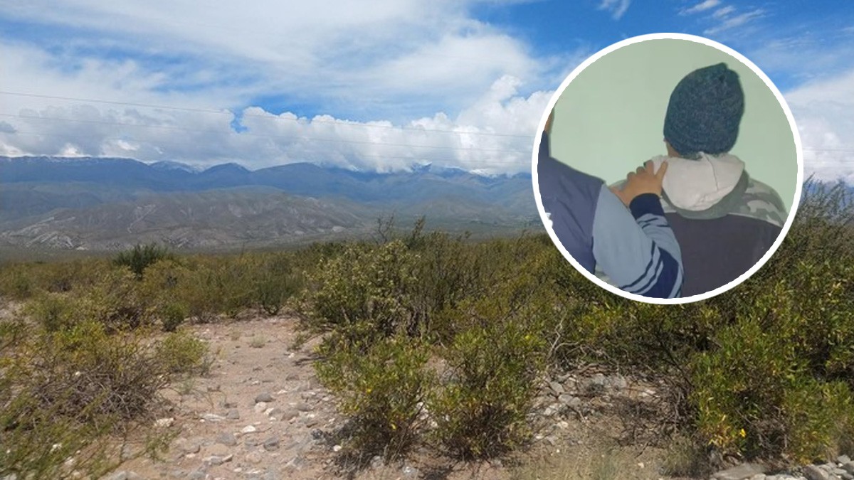 Niño iba a visitar a sus hermanos, pero lo atan de pies y manos y lo abandonan en el monte