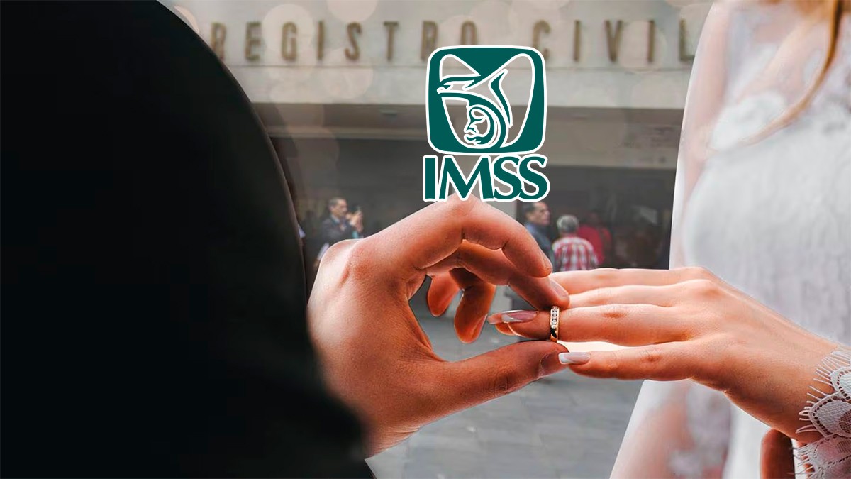 ¿Te vas a casar y necesitas una lanita? Así puedes pedirle un apoyo al IMSS