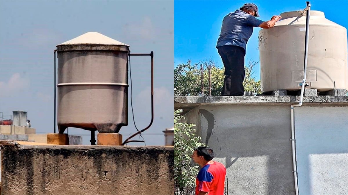 ¿Qué tipo de tinaco tienes en casa?, expertos te explican cuál es nocivo para tu salud