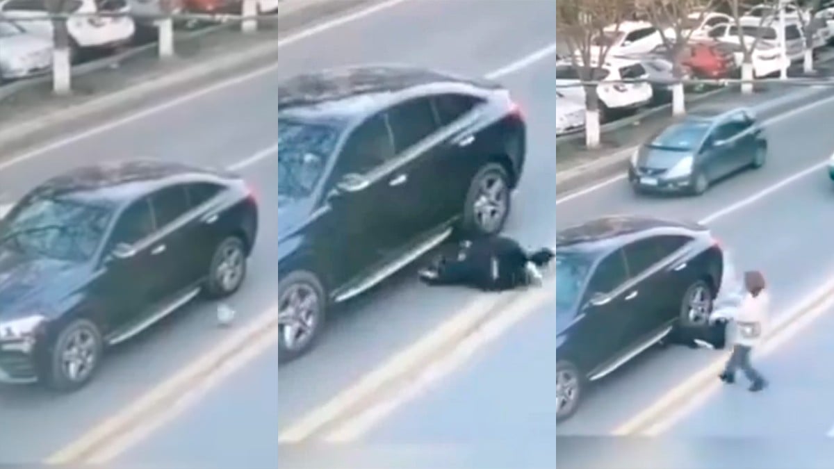 VIDEO Niño se mete debajo de carro en busca de su pelota y lo arrollan
