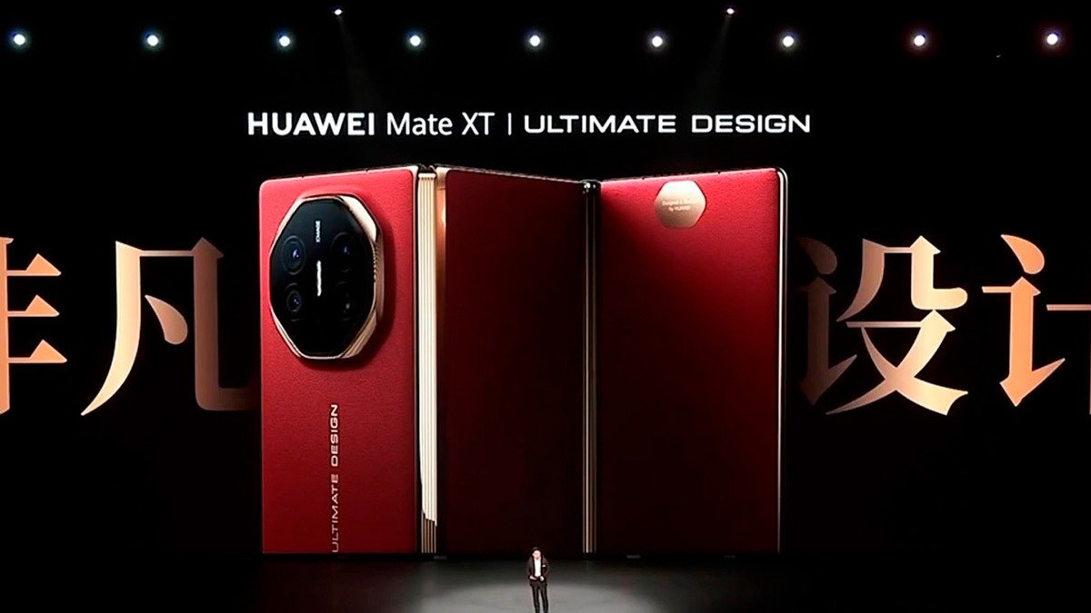 Huawei presenta su primer celular plegable con pantalla triple, conócelo a detalle