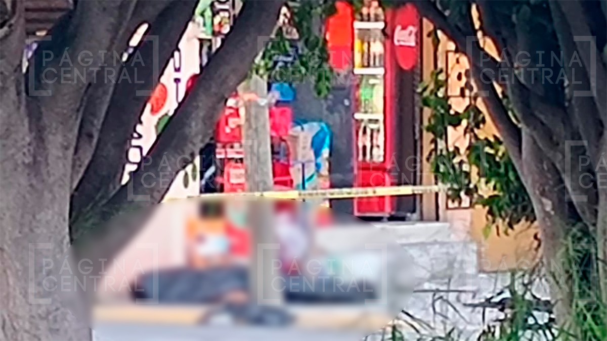 Matan a hombre dentro de una tienda de abarrotes, intentó escapar