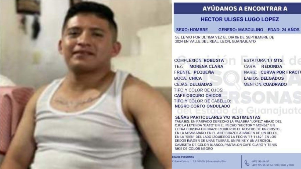 Héctor Ulises desayunó con su hermana y después desapareció, su familia pide ayuda