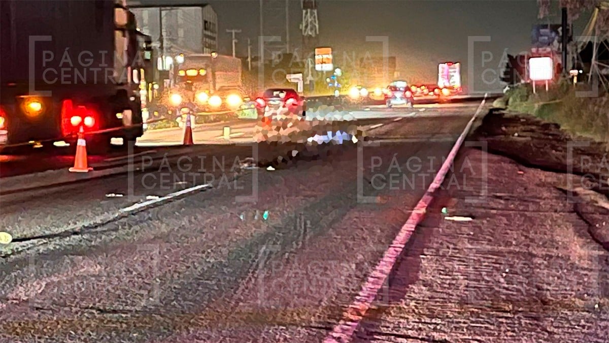 Atropellan una persona en la León-Silao y muere, intentaba cruzar la carretera