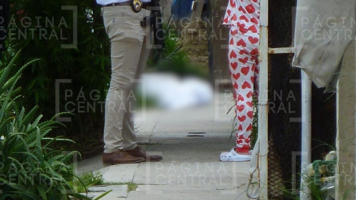 Balean a Juan en casa; sus familiares lo sacaron a la calle para pedir ayuda y ahí murió