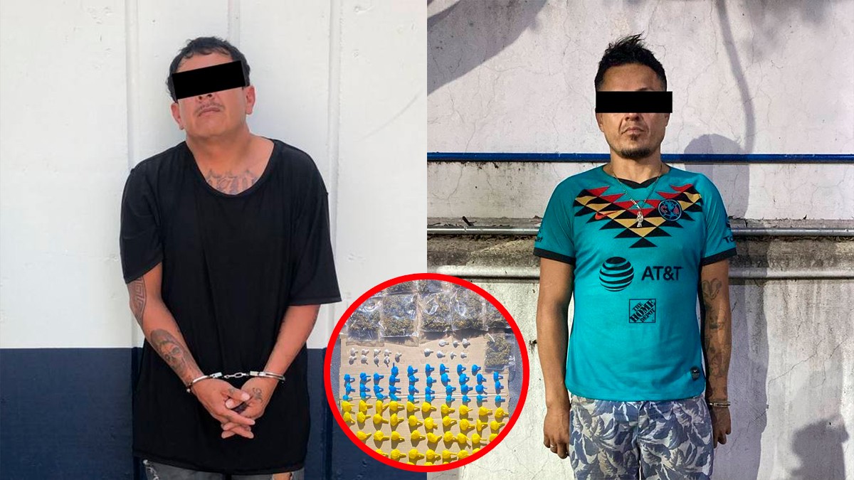 Aseguran más de 12 mil dosis de droga en una semana y detienen a presuntos distribuidores