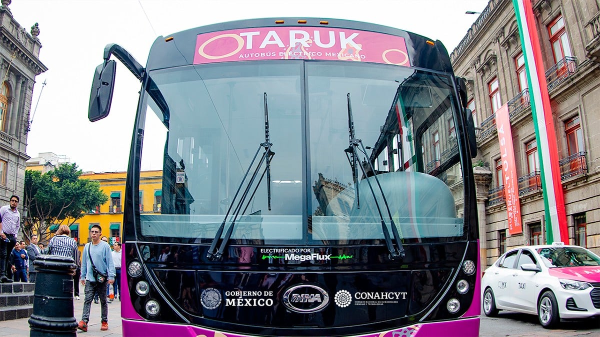 Conoce a Taruk, el primer autobús eléctrico mexicano hecho por el Conahcyt