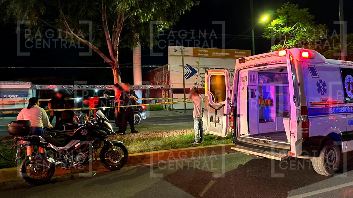 Atacan a balazos a menor de edad, huye de sus atacantes y pide ayuda hasta este bulevar