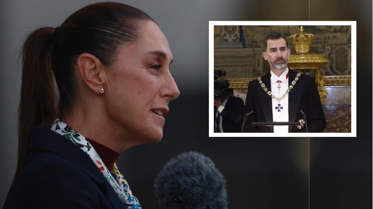 No se invitó a Rey porque no respondió a AMLO: Sheinbaum