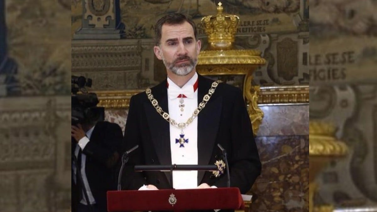 Excluyen a Rey Felipe VI y España truena