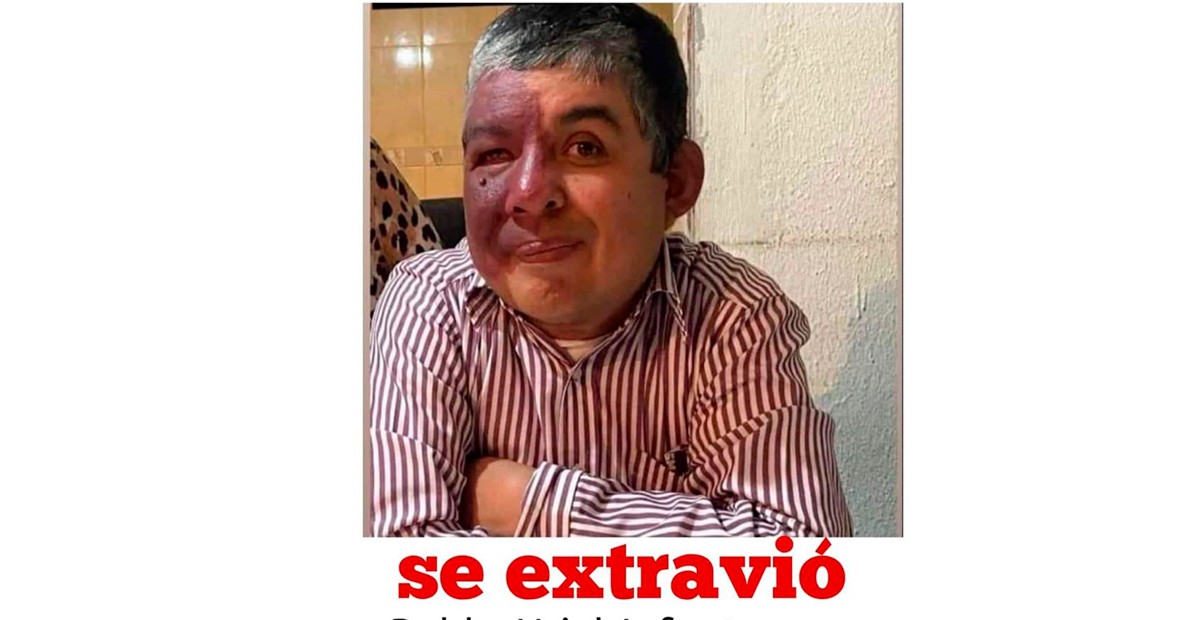 Piden ayuda para encontrar a Pablo Uriel, desapareció tras salir de su casa