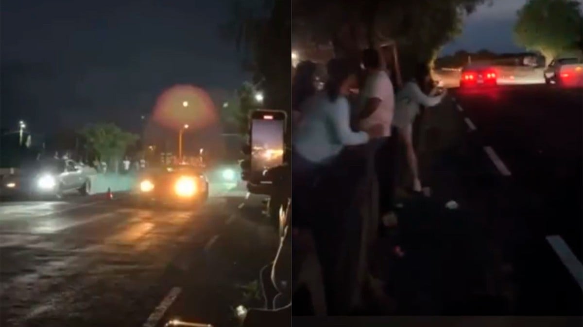 Difunden VIDEO que muestra el momento del accidente en arrancón en Los Ramírez