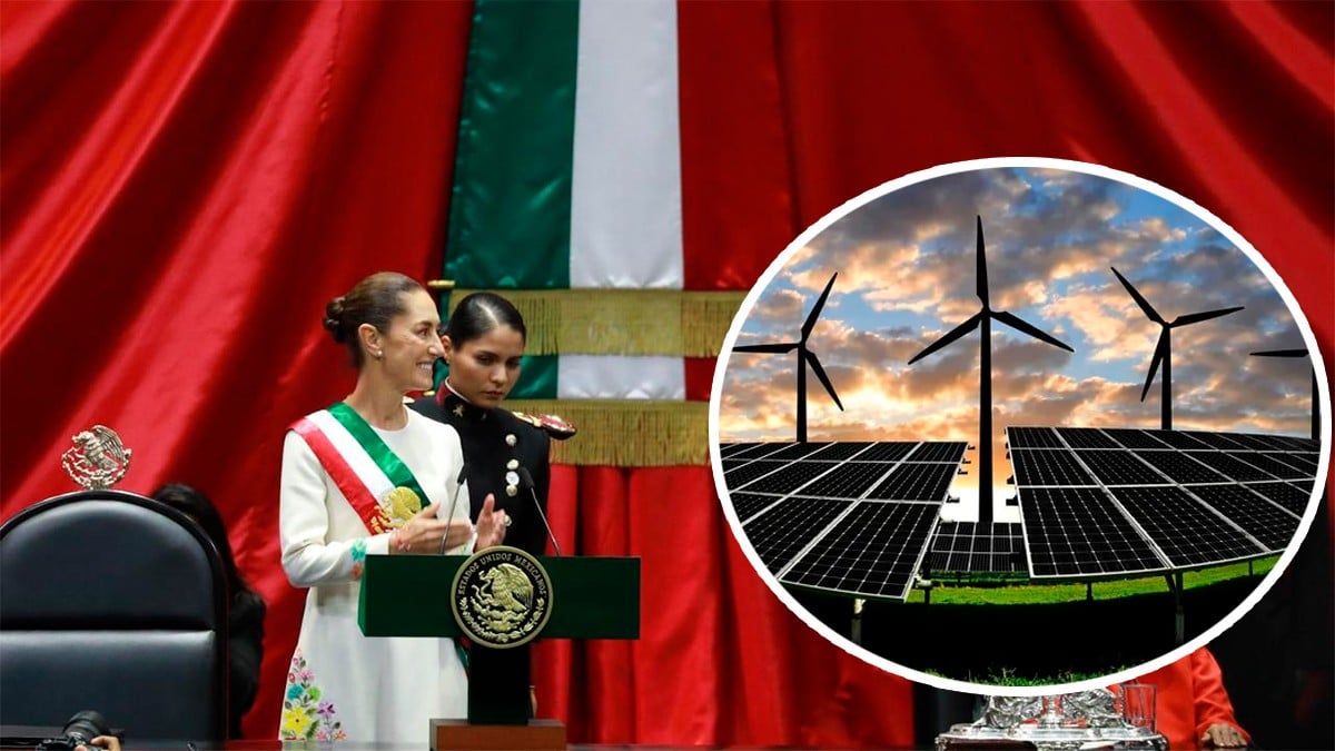 Va Sheinbaum por renovables y transición