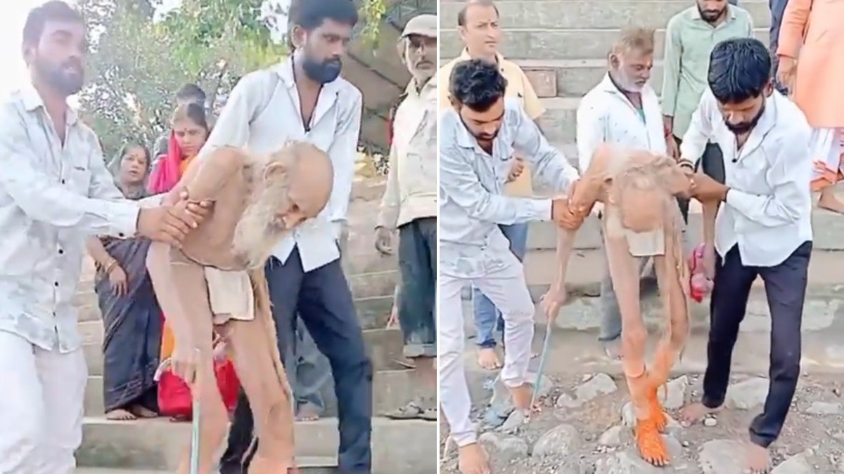 VIDEO ¡Increíble! Encuentran en una cueva a un hombre que dice tener 188 años