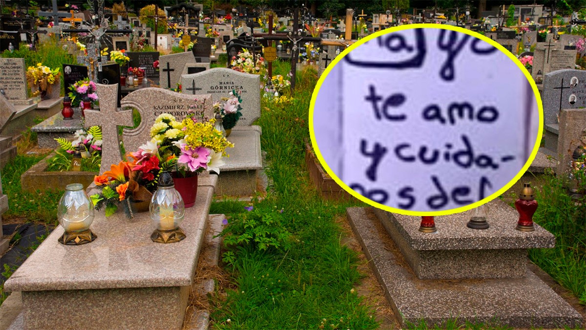 Descubren a una niña que dejaba cartas en la tumba de su madre, lo escrito fue impactante