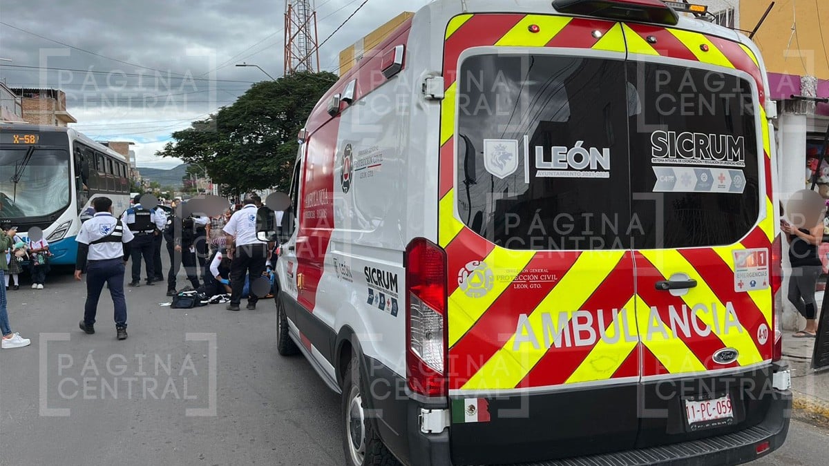 Joel de 68 años cruzaba la calle en San Felipe de Jesús cuando un camión lo atropelló