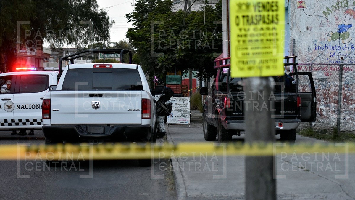 Doble ataque armado deja una mujer muerta y un joven herido en Celaya