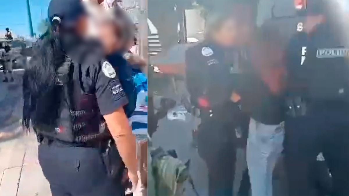 VIDEO “Mugrosa… yo sí me baño”; investiga SSP presunta agresión de policía femenil a mujer