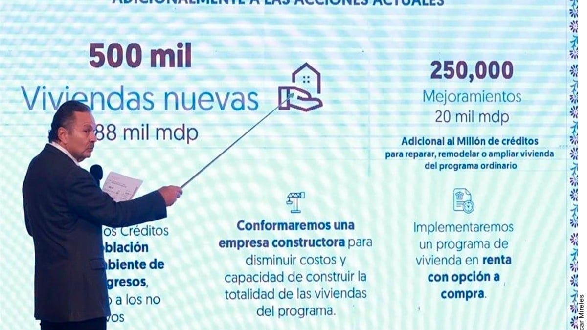 Creará Infonavit empresa para construir nuevas viviendas