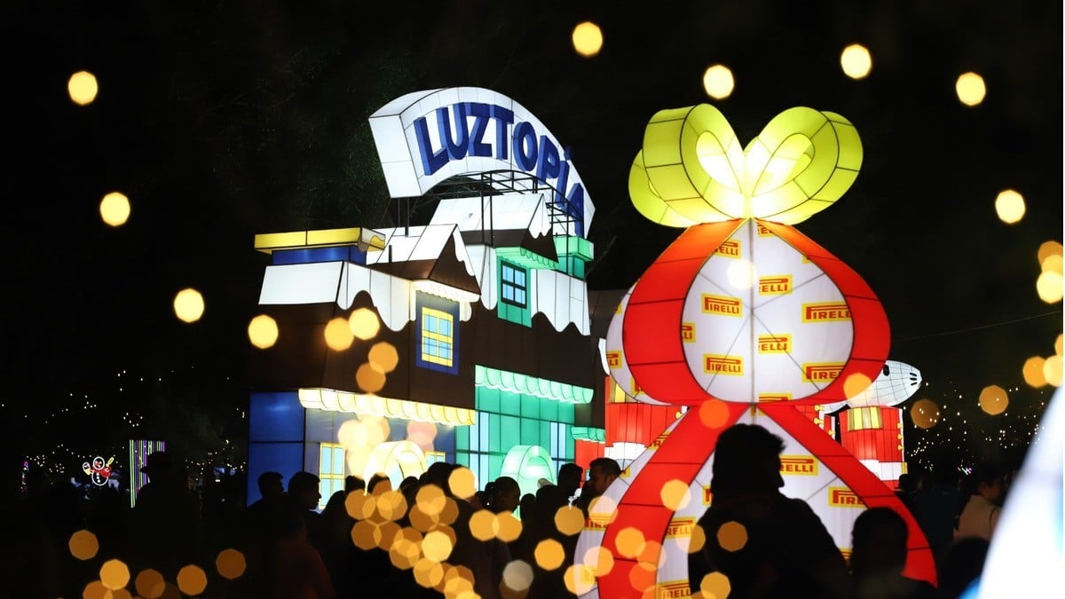 Este diciembre no habrá Luztopía, ¡pero sí Festival Navideño!